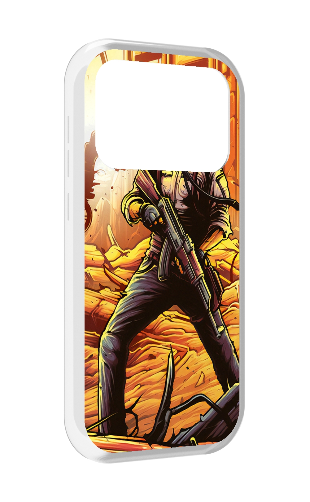 

Чехол MyPads Пабг для Oukitel F150 Air1 Pro / F150 Air1, Прозрачный, Tocco