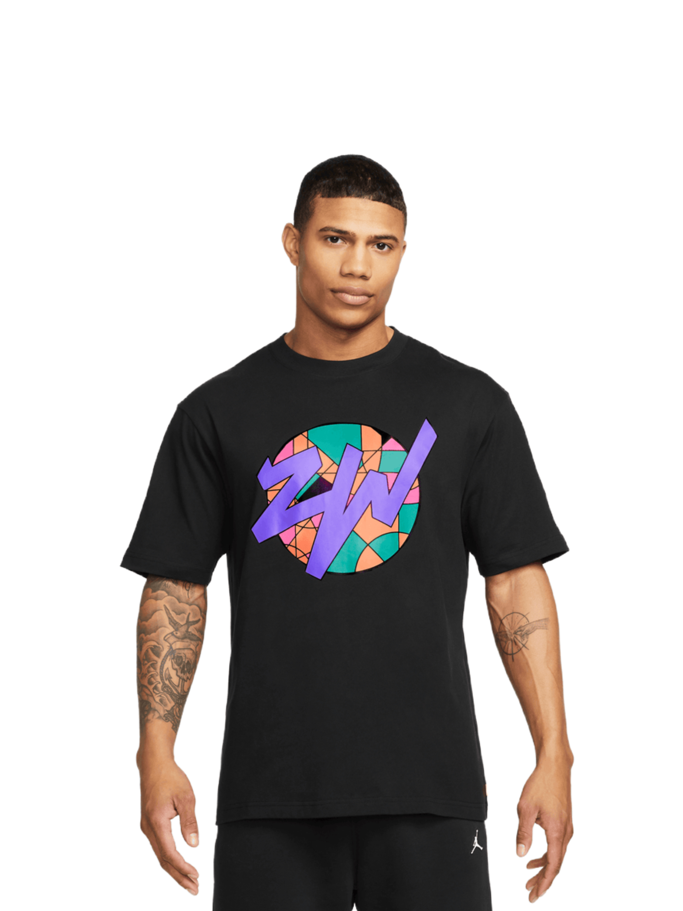 

Футболка мужская Nike Jordan Zion Seasonal Tee черная M, Черный, Jordan Zion Seasonal Tee