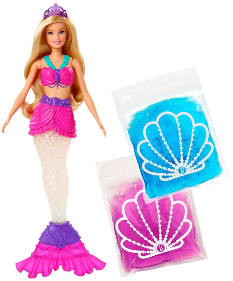 

Кукла Barbie Дримтопия Русалочка со слаймом GKT75