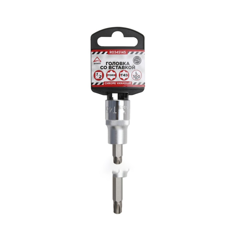 

Головка 1/2" Со Вставкой Torx T45 L=100, Arnezi R0345145 ARNEZI арт. R0345145