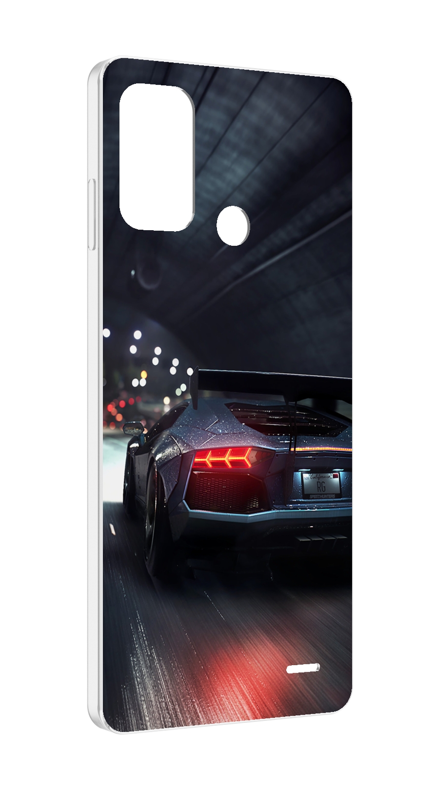 

Чехол MyPads Ламба мужской для ZTE Blade A52, Прозрачный, Tocco