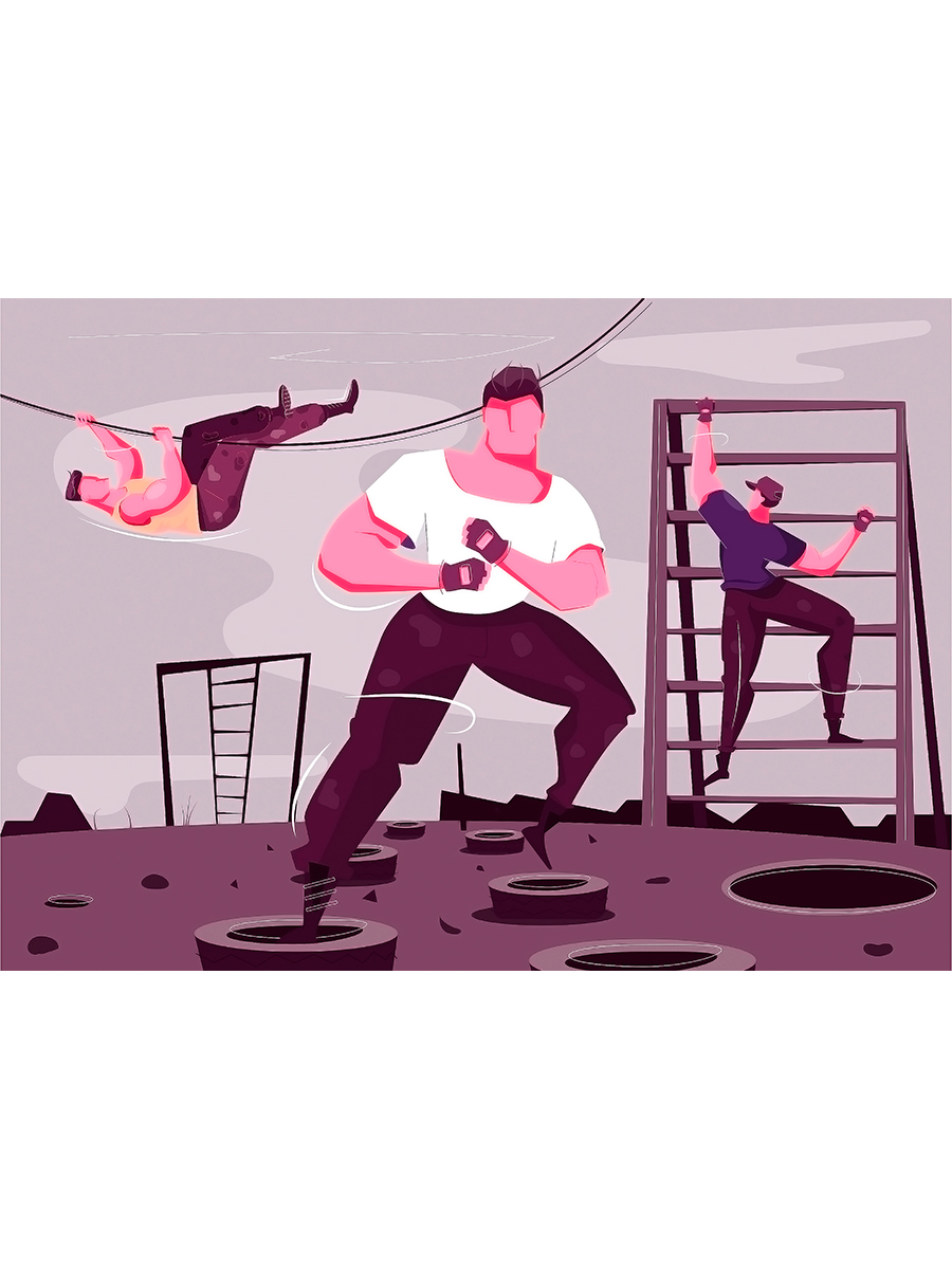 

Постер DRABS А2 Muscular Man