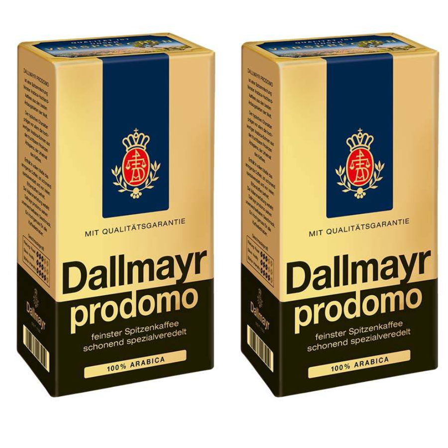 Кофе молотый Dallmayr Prodomo, 500 г х 2 шт