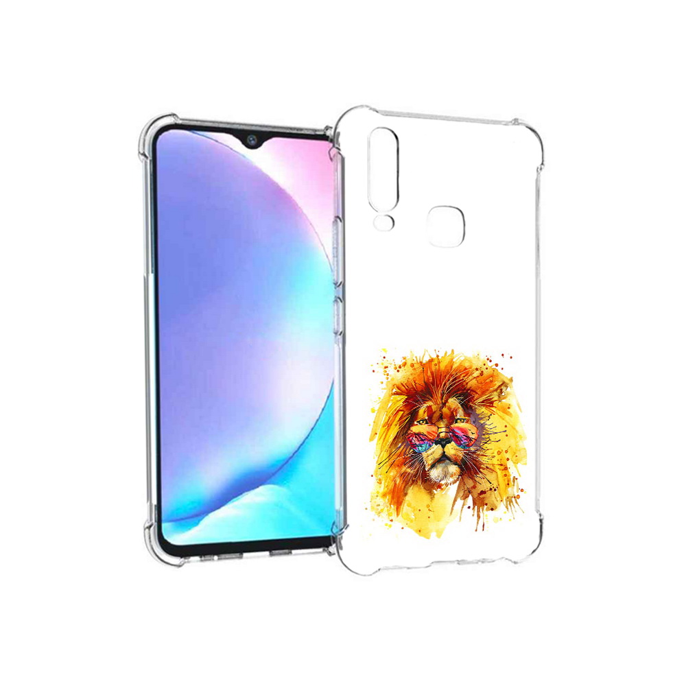 

Чехол MyPads Tocco для Vivo Y17 лев в очках (PT136369.382.436), Tocco