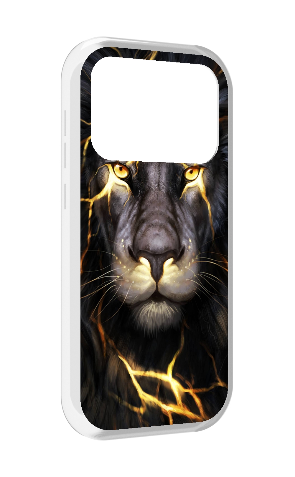 

Чехол MyPads Светящийся-лев мужской для Oukitel F150 Air1 Pro / F150 Air1, Прозрачный, Tocco