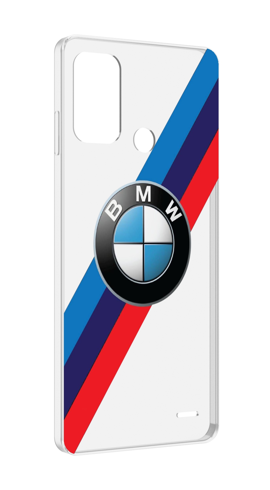 

Чехол MyPads Лого-BMW мужской для ZTE Blade A52, Прозрачный, Tocco