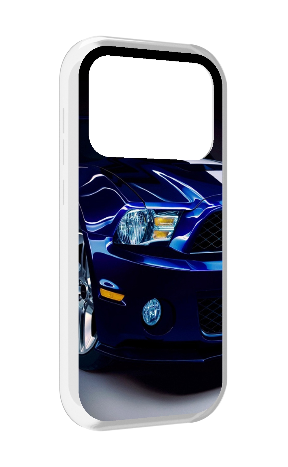 

Чехол MyPads Синяя-машина для Oukitel F150 Air1 Pro / F150 Air1, Прозрачный, Tocco