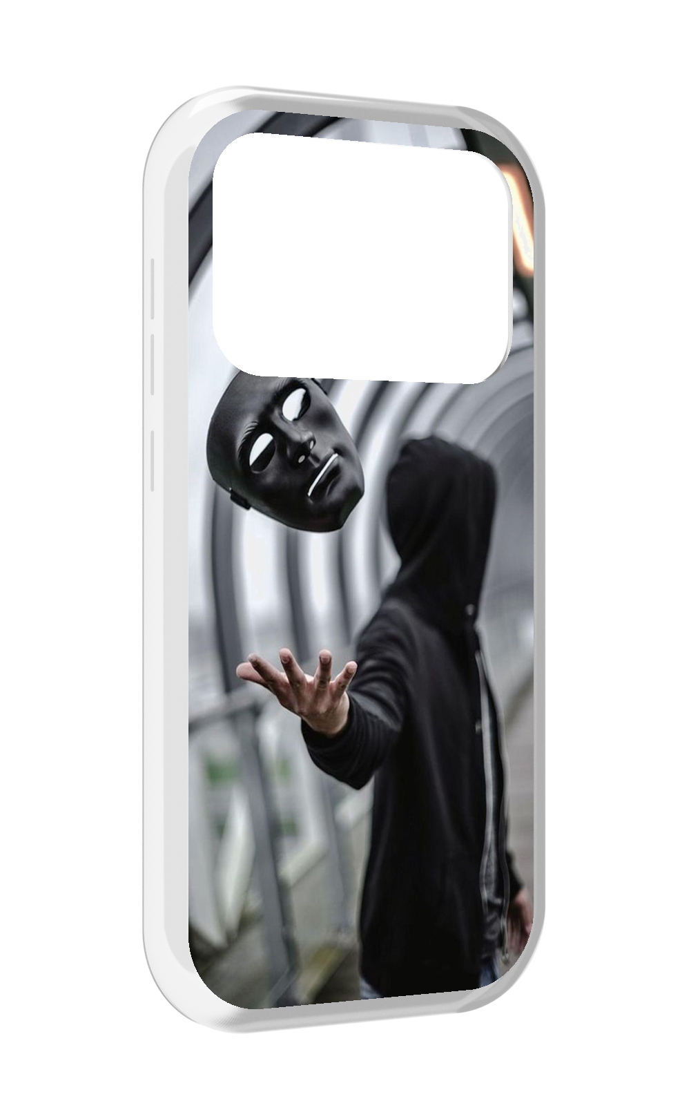 

Чехол MyPads Сними-маску для Oukitel F150 Air1 Pro / F150 Air1, Прозрачный, Tocco
