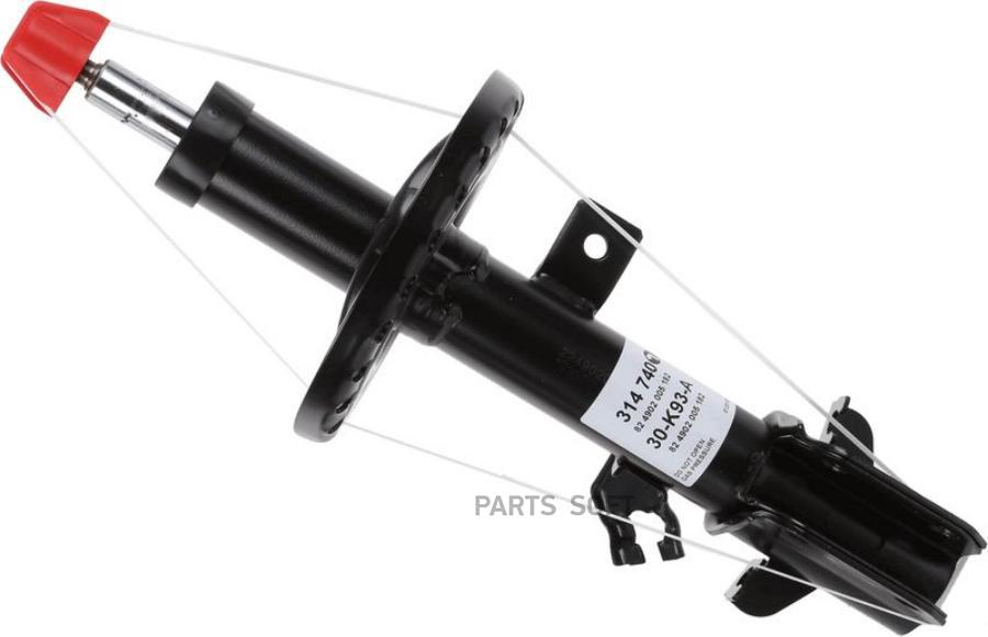 

314 740_амортизатор передний левый газовый nissan note 1.4-1.6 06>