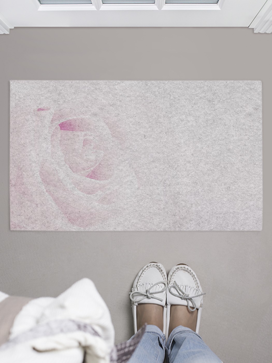 

Придверный коврик в прихожую для обуви, на резиновой основе, 75x45 см door_43171 JoyArty