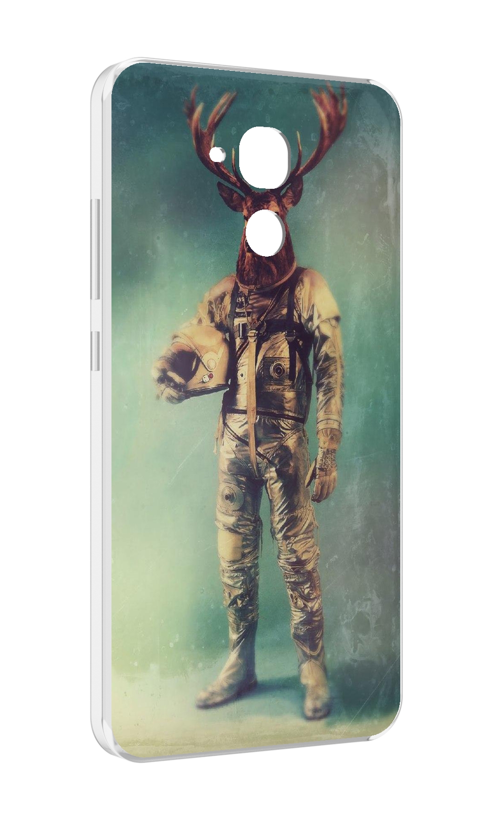 

Чехол MyPads лось космонавт для Huawei Honor 5C/7 Lite/GT3 5.2, Прозрачный, Tocco