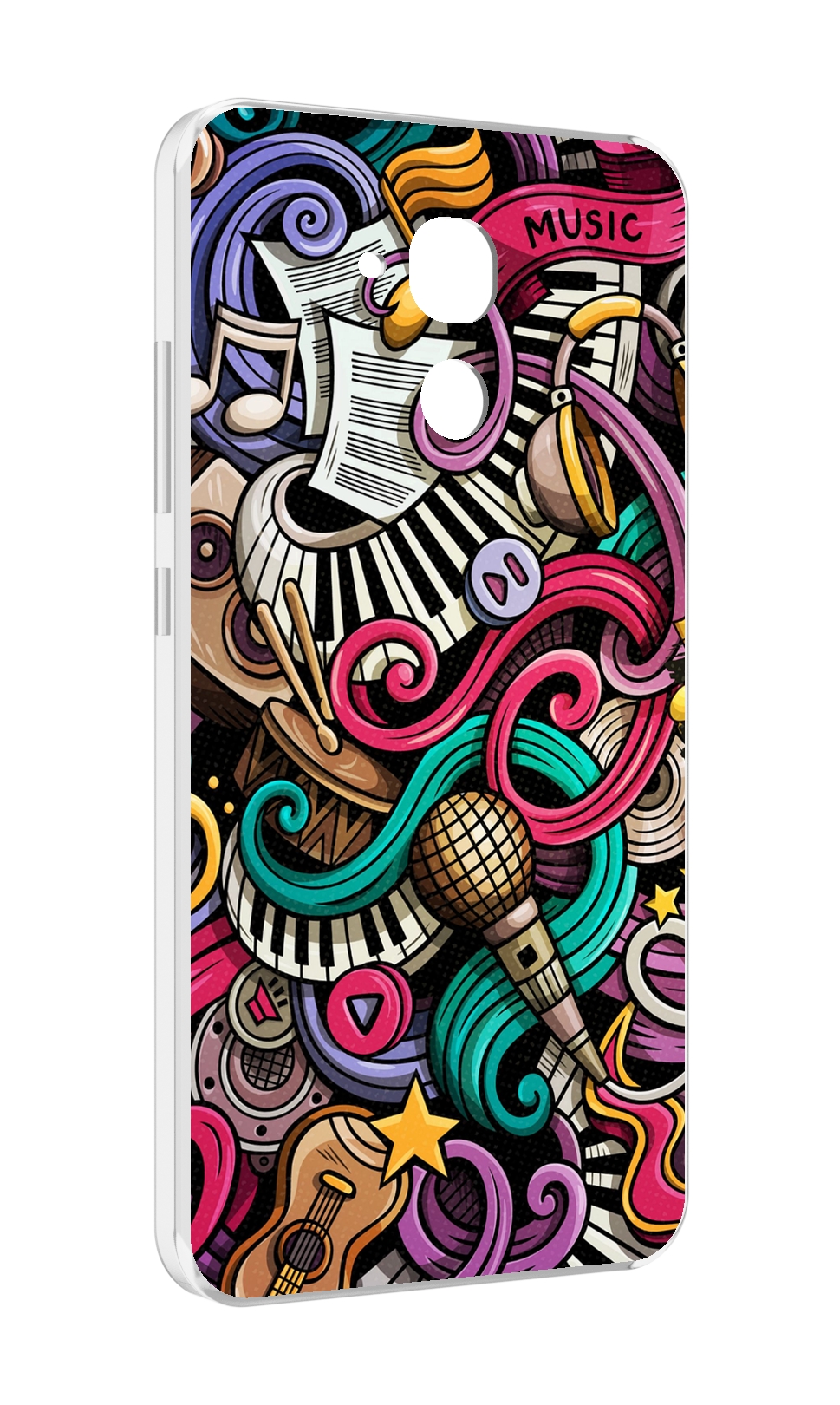 

Чехол MyPads любимая-музыка для Huawei Honor 5C/7 Lite/GT3 5.2, Прозрачный, Tocco