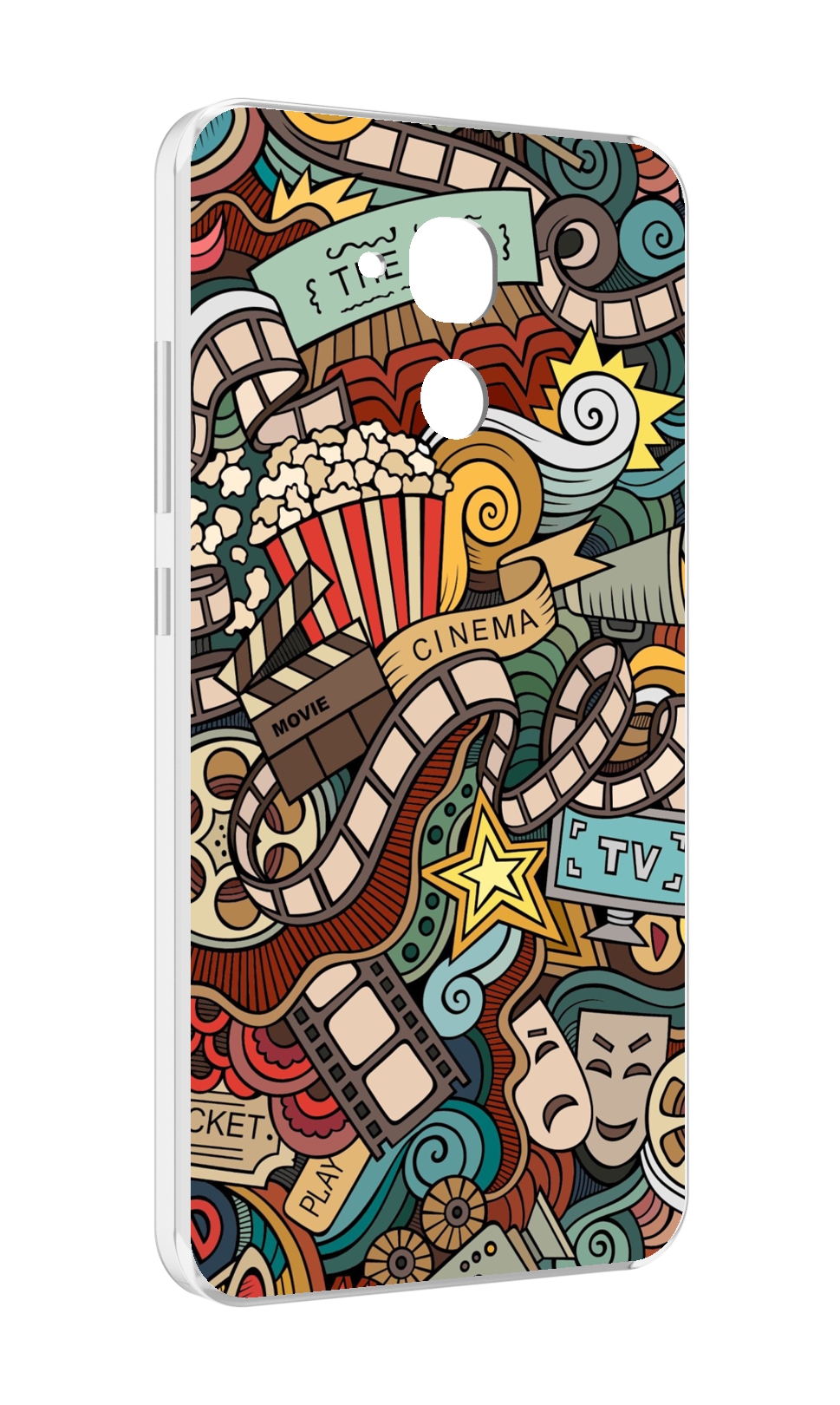 

Чехол MyPads любимое кино для Huawei Honor 5C/7 Lite/GT3 5.2, Прозрачный, Tocco