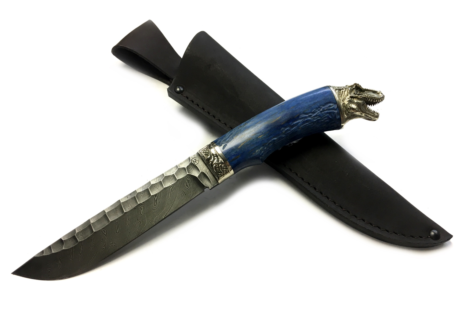 Нож Семин Путник 153 мм синий