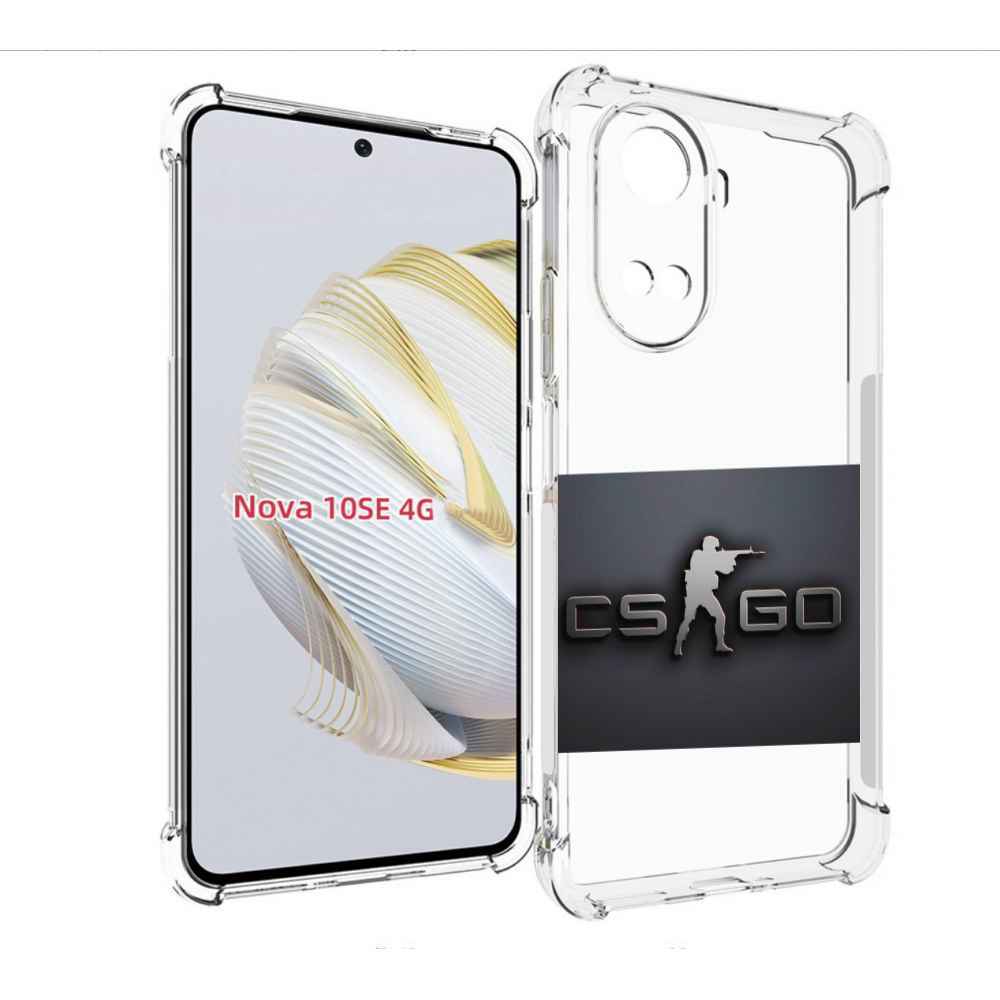 

Чехол MyPads CS go логотип мужской для Huawei Nova 10 SE, Прозрачный, Tocco