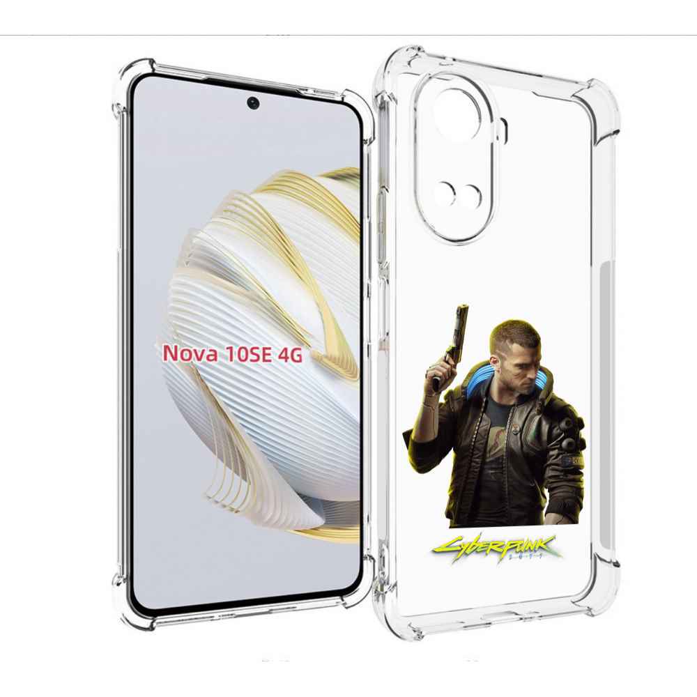 

Чехол MyPads Cyberpunk-2077 для Huawei Nova 10 SE, Прозрачный, Tocco