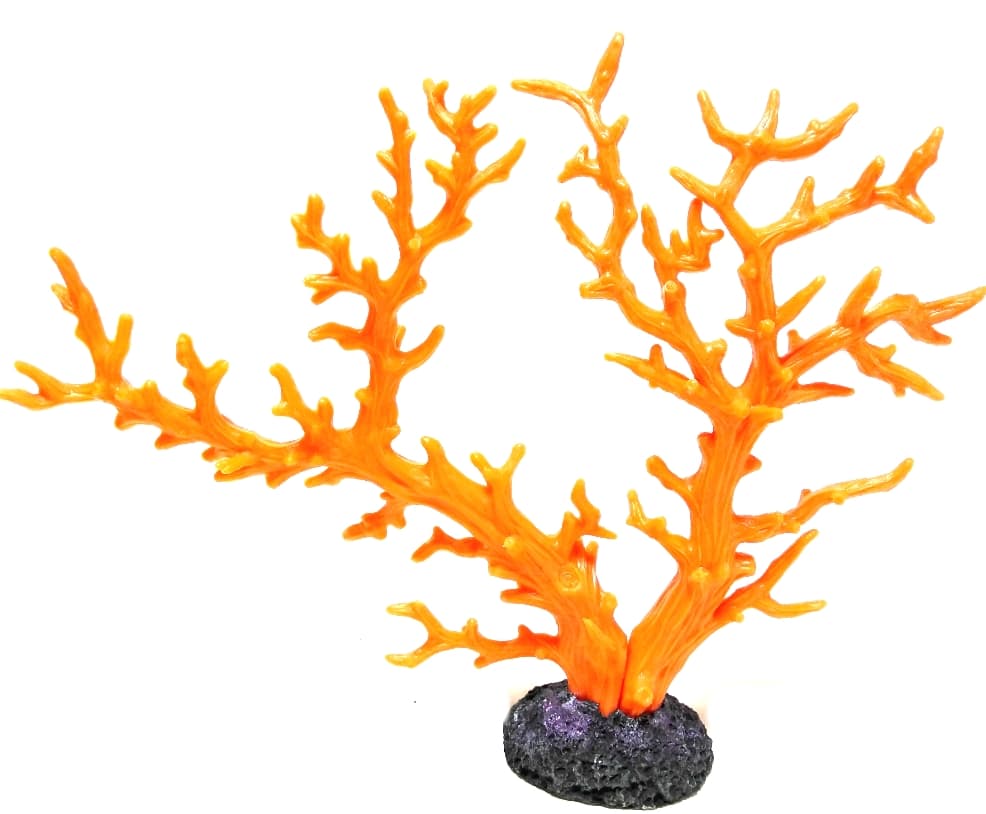 Vitality Коралл пластиковый (мягкий) оранжевый 35х15х28см (SH9106MOR)