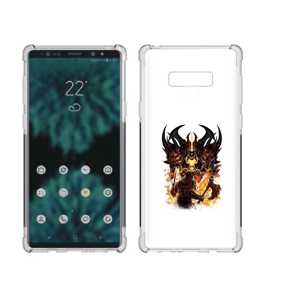 Чехол MyPads Tocco для Samsung Galaxy Note 9 демон shadow fiend (PT115235.598.318)