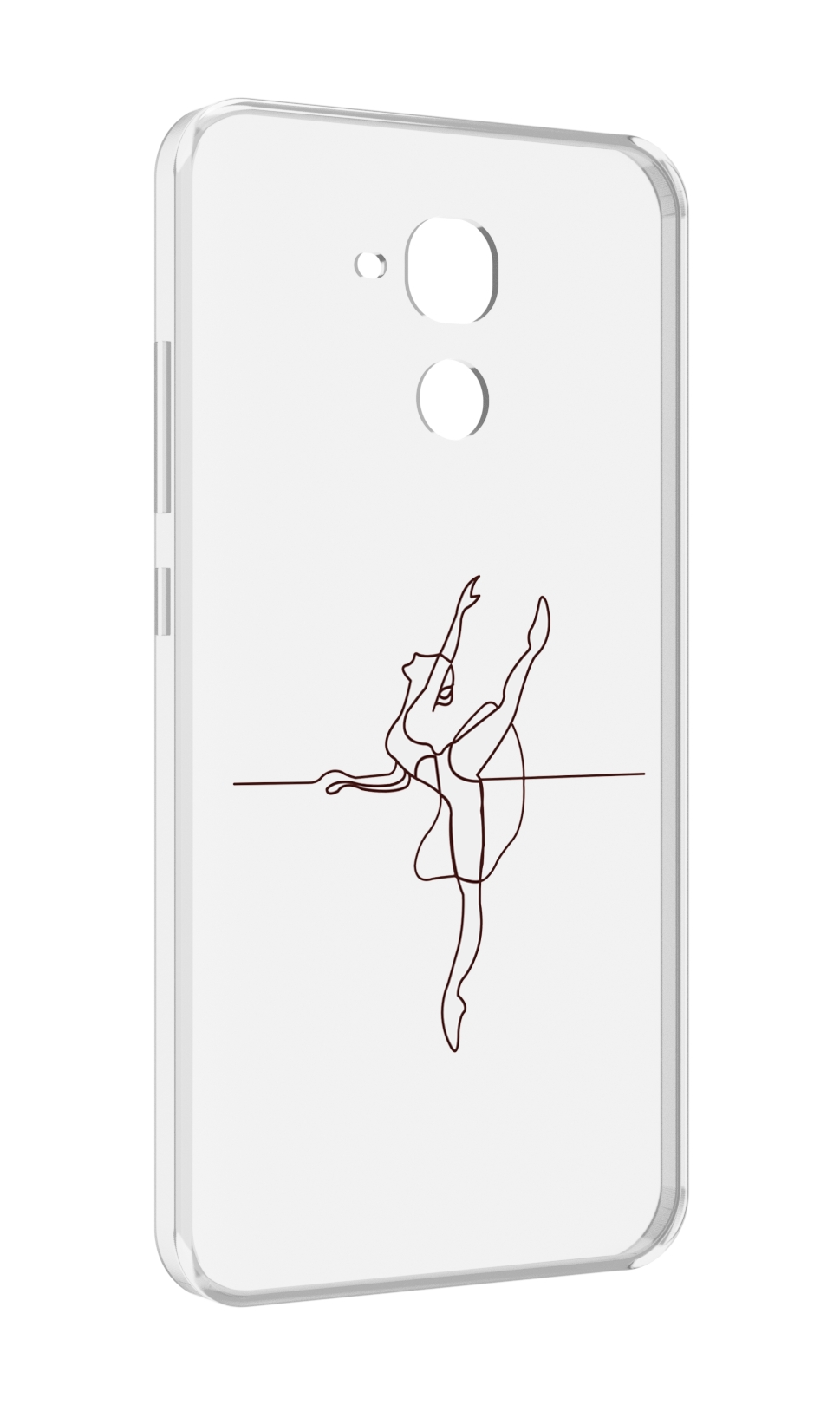 

Чехол MyPads маленькая-баллерина для Huawei Honor 5C/7 Lite/GT3 5.2, Прозрачный, Tocco