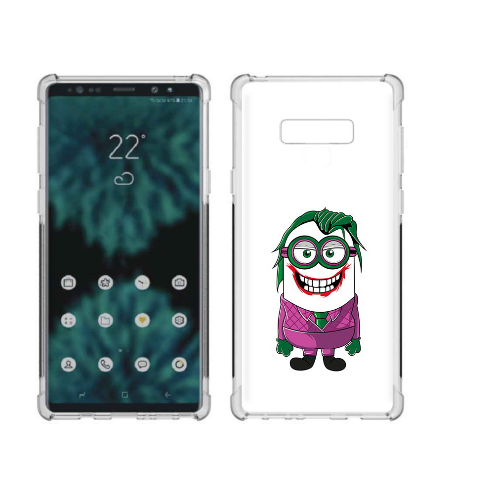 

Чехол MyPads Tocco для Samsung Galaxy Note 9 джокер миньон (PT115235.598.322), Прозрачный, Tocco