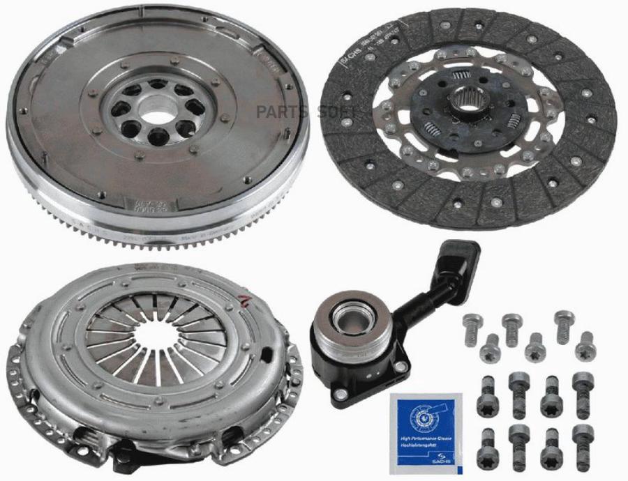 

К-кт сцепления с маховик.ford focus ii 04-12/mondeo iv 07-15 2.0tdci 240мм