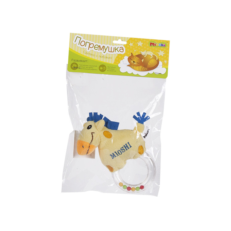 

Mioshi Игрушка погремушка "Забавный зверёк" (15 см, в ассорт.) Mioshi