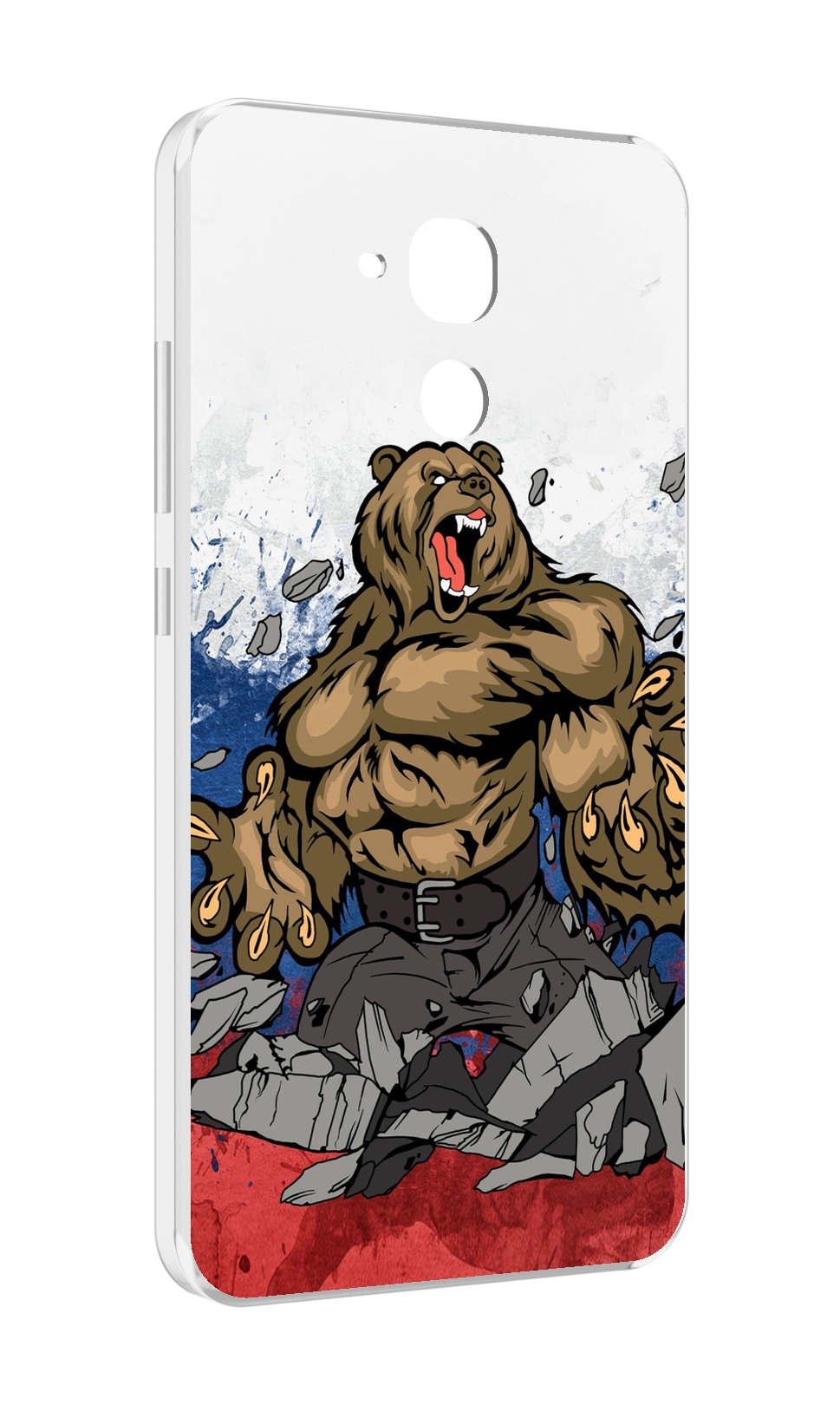 

Чехол MyPads медведь защитник родины для Huawei Honor 5C/7 Lite/GT3 5.2, Прозрачный, Tocco