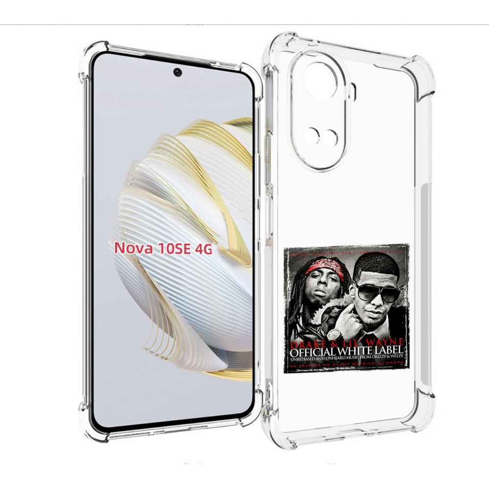 

Чехол MyPads Drake - Official White Label для Huawei Nova 10 SE, Прозрачный, Tocco