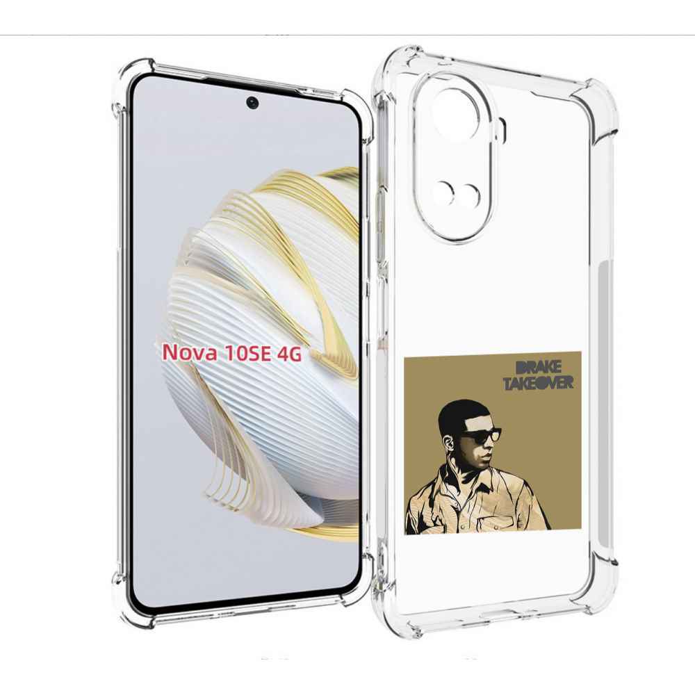 

Чехол MyPads Drake - Takeover для Huawei Nova 10 SE, Прозрачный, Tocco