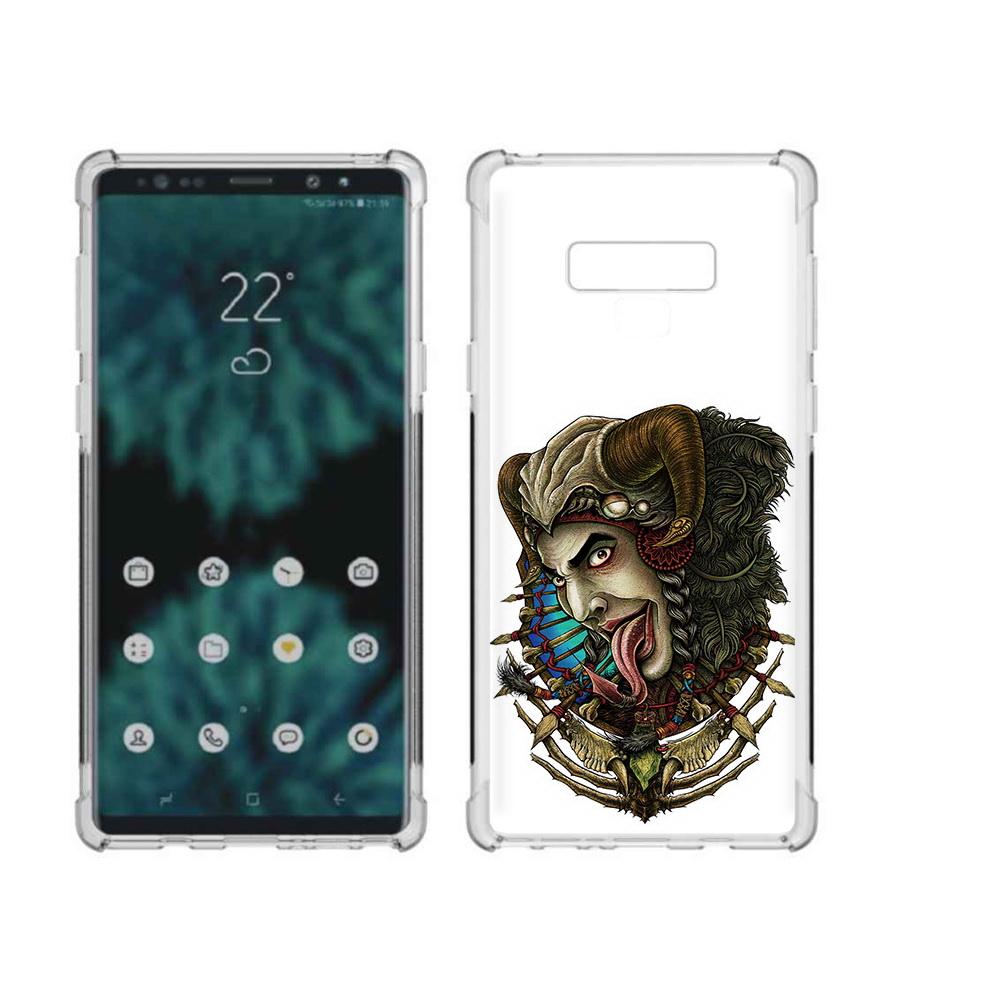 

Чехол MyPads Tocco для Samsung Galaxy Note 9 длинный язык (PT115235.598.330), Прозрачный, Tocco