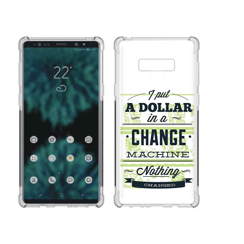 

Чехол MyPads Tocco для Samsung Galaxy Note 9 доллар надпись (PT115235.598.336), Прозрачный, Tocco