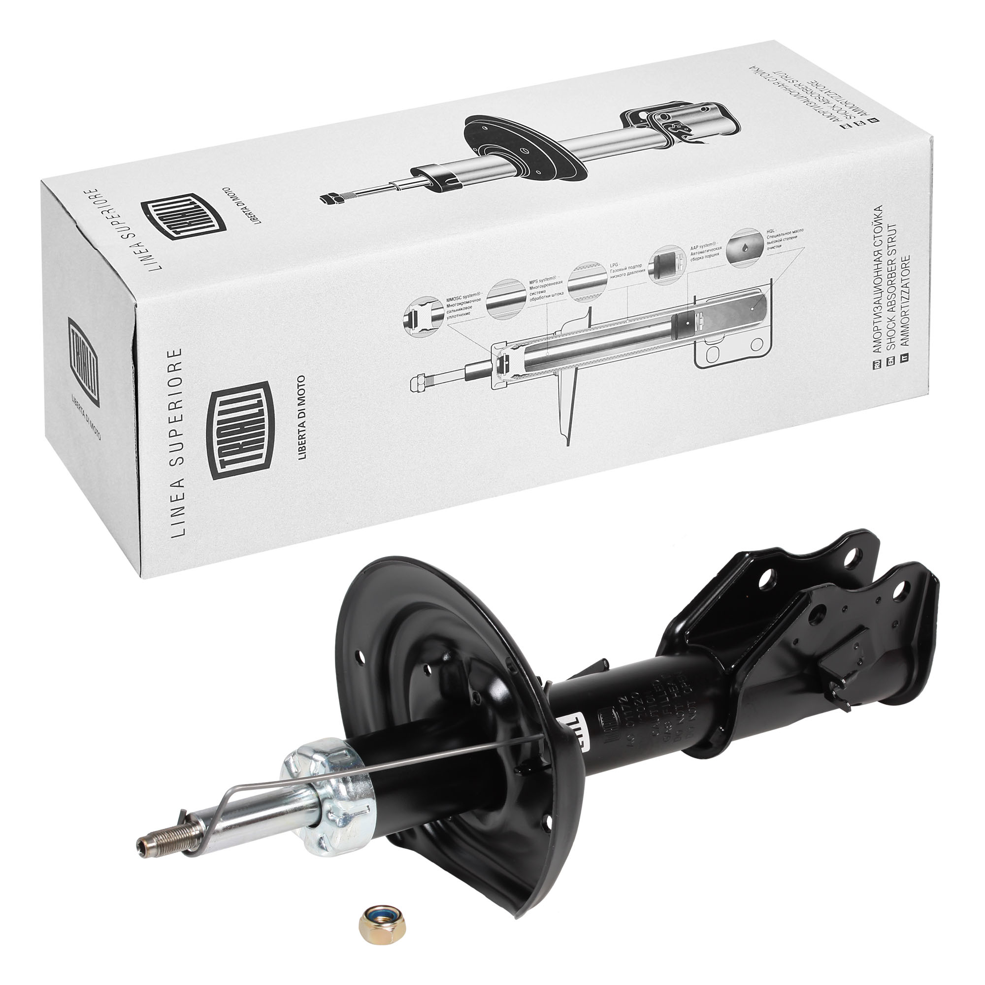 

Амортизатор Пер. Gas L Trialli Ag01172