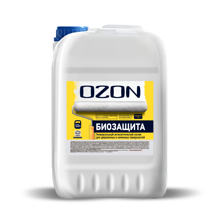 фото Ozon пропитка-антисептик против плесени и грибка биозащита-концентрат для дерева и минер ozone