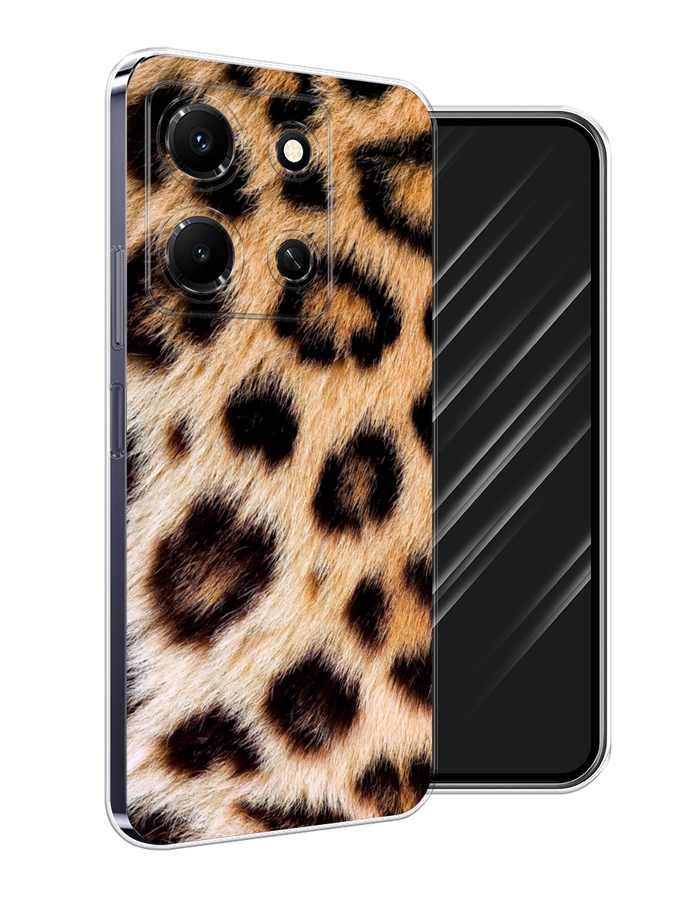 

Чехол Awog на Infinix Note 30i "Леопардовый принт", Черный;оранжевый, 3104350-3