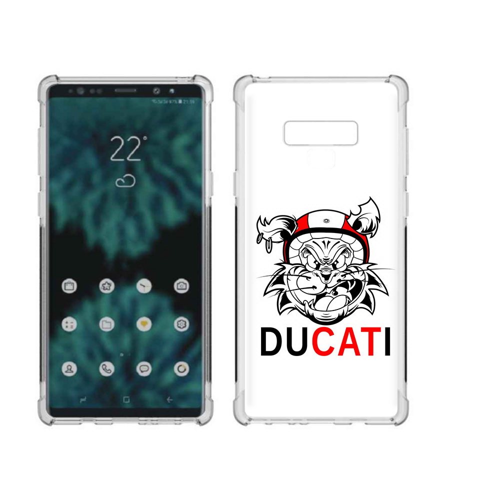 

Чехол MyPads Tocco для Samsung Galaxy Note 9 дукати (PT115235.598.339), Прозрачный, Tocco