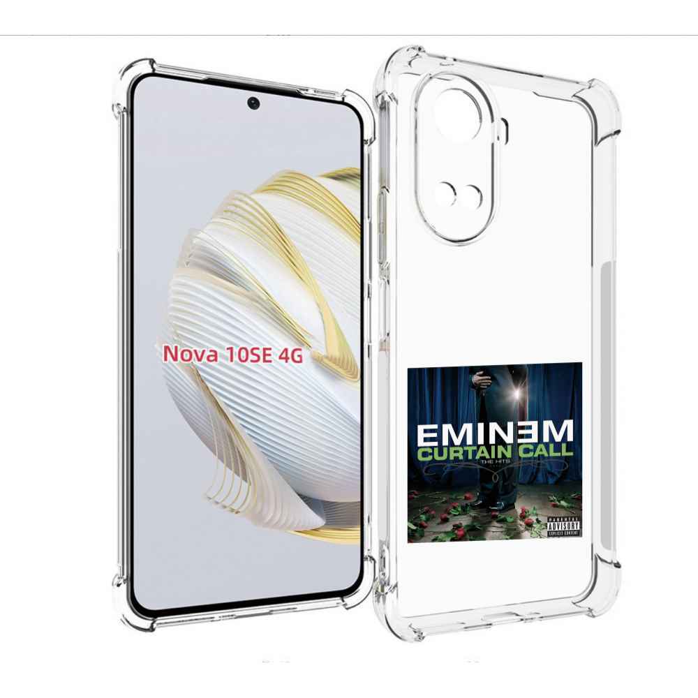 

Чехол MyPads Eminem CURTAIN CALL, THE HITS для Huawei Nova 10 SE, Прозрачный, Tocco