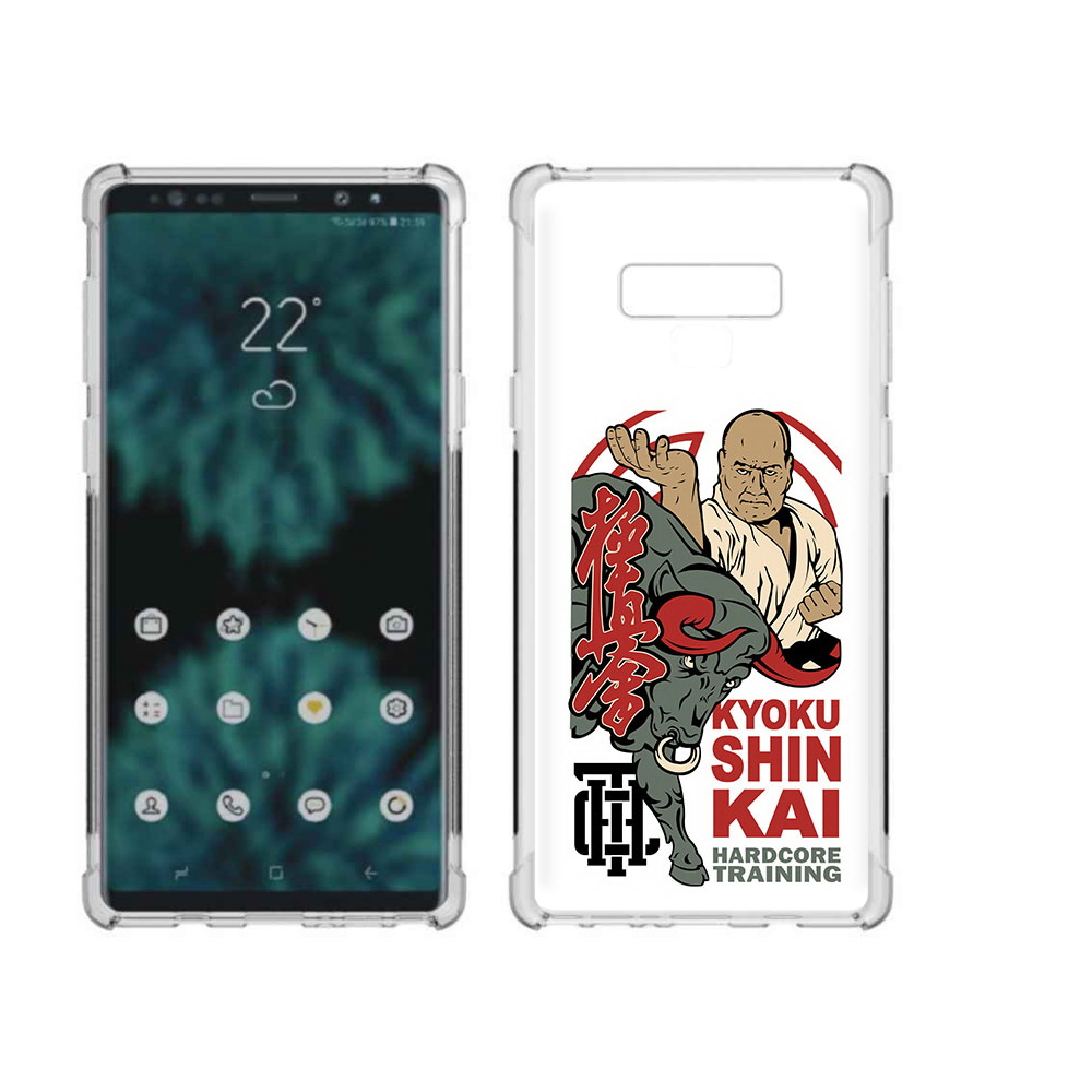 

Чехол MyPads Tocco для Samsung Galaxy Note 9 единоборства рисунок (PT115235.598.343), Прозрачный, Tocco