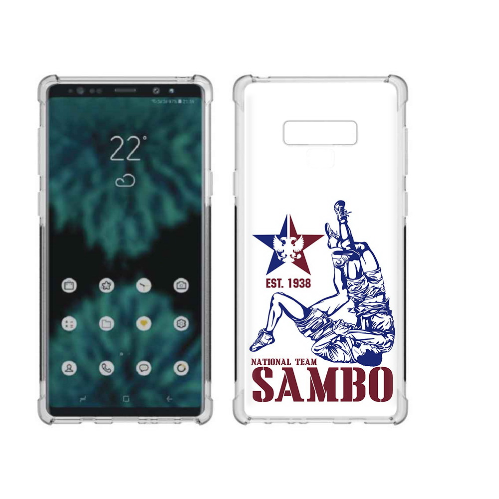 

Чехол MyPads Tocco для Samsung Galaxy Note 9 единоборства самбо (PT115235.598.344), Прозрачный, Tocco