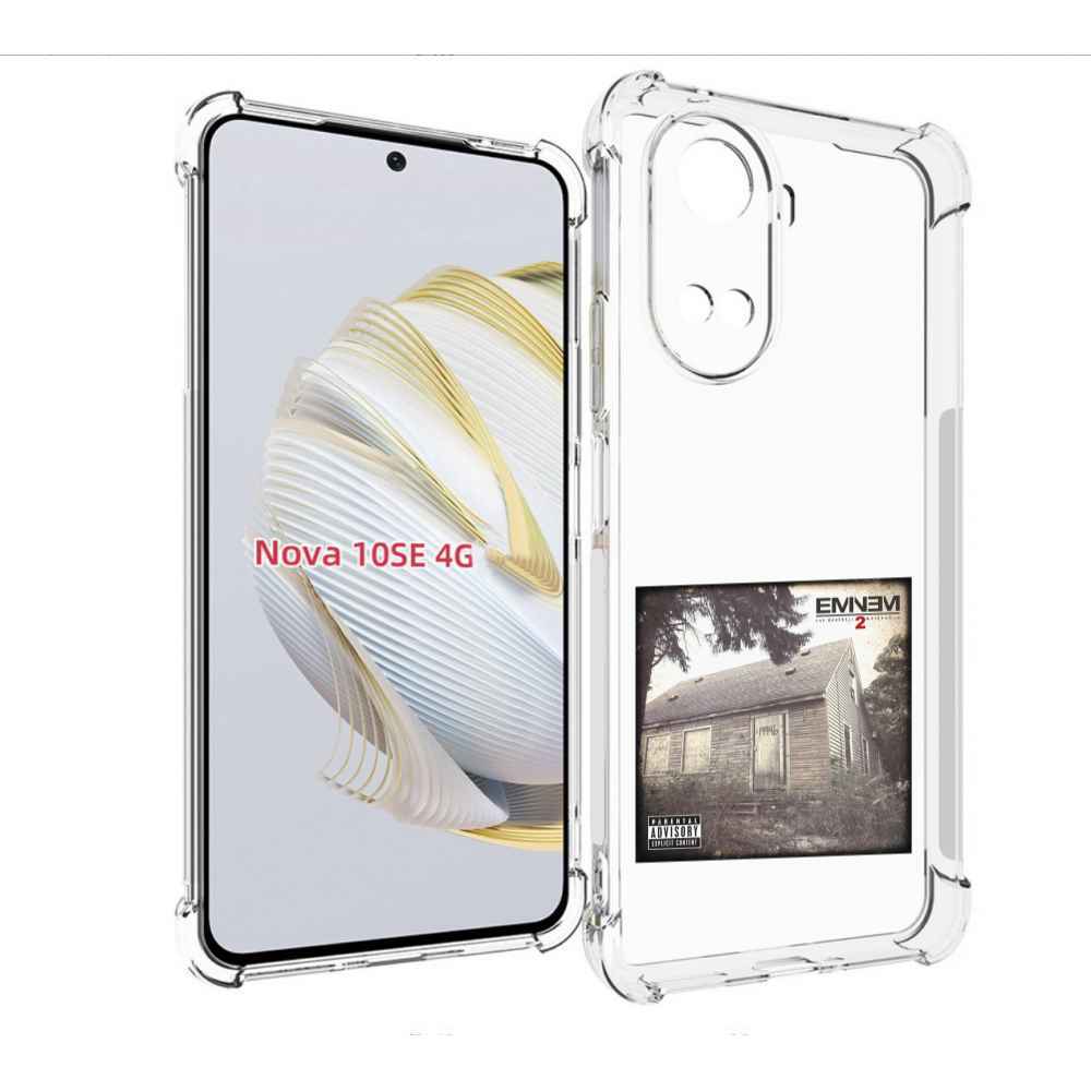 

Чехол MyPads Eminem THE MARSHALL MATHERS LP 2 для Huawei Nova 10 SE, Прозрачный, Tocco