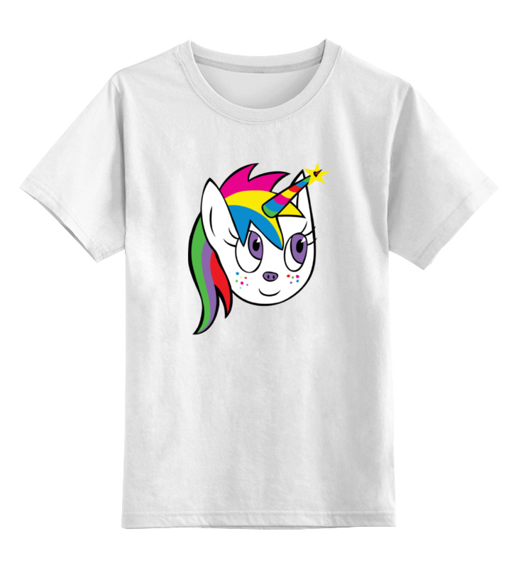 

Футболка детская Printio Единорог (unicorn) цв. белый р. 164, Единорог (unicorn)
