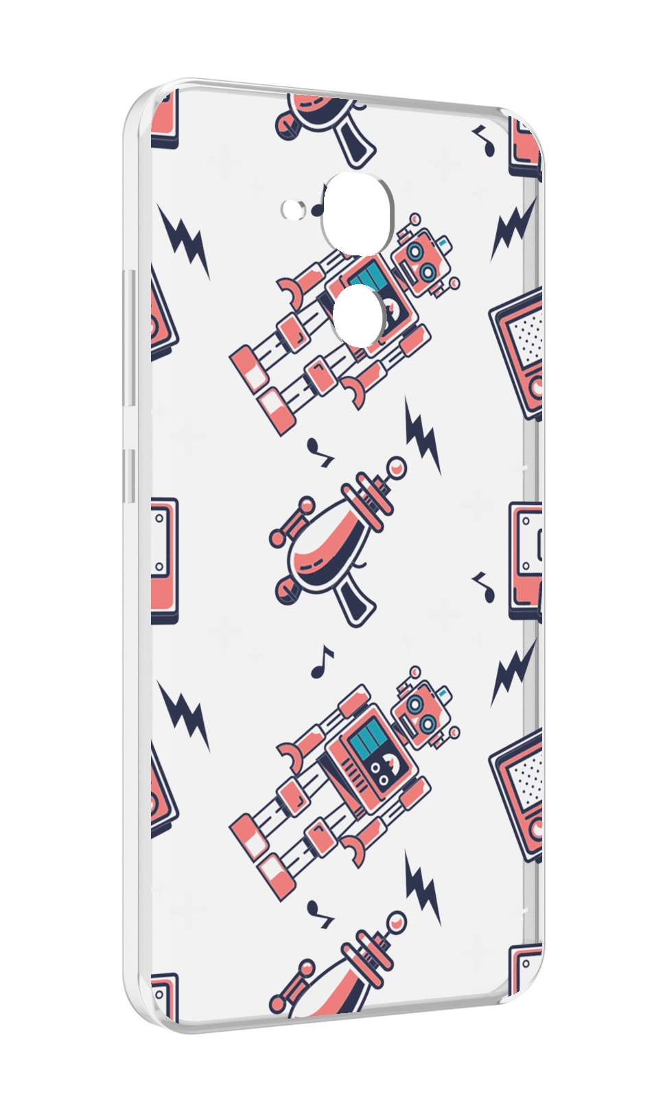 

Чехол MyPads мини-роботы для Huawei Honor 5C/7 Lite/GT3 5.2, Прозрачный, Tocco