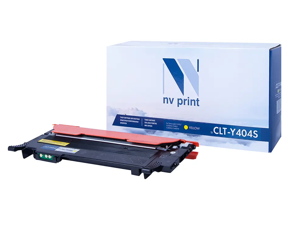

Картридж для МФУ NV Print CLT-Y404S (42922) желтый, совместимый, CLT-Y404S