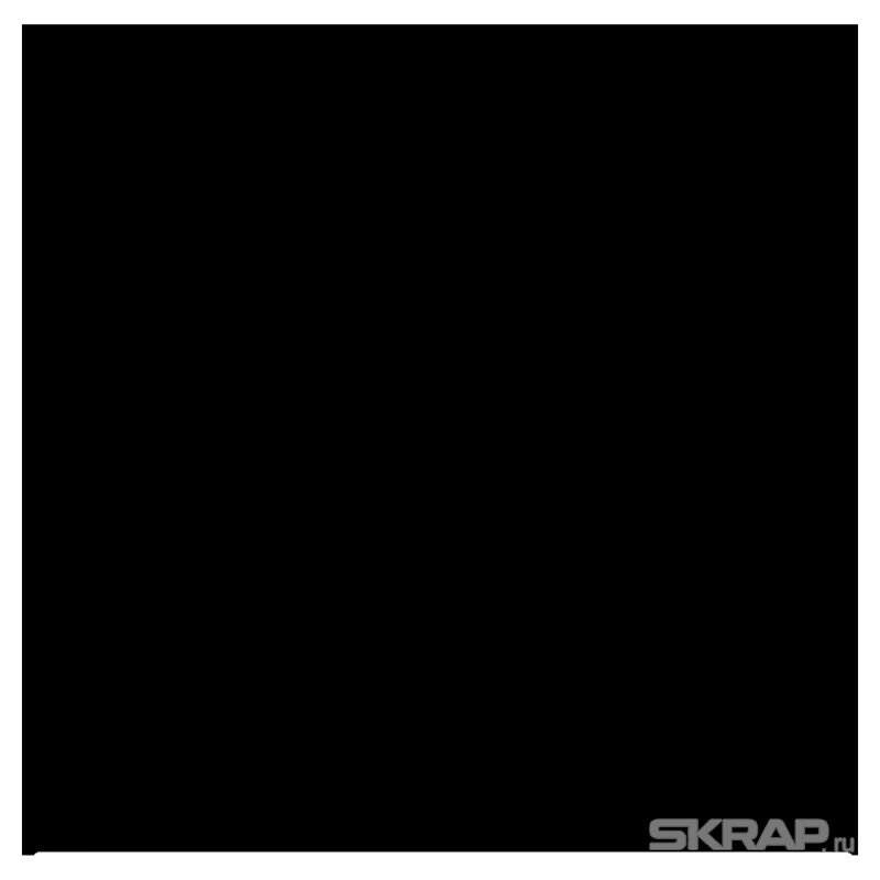 Пленка самоклеящаяся 0,45х2м, черный (008175)