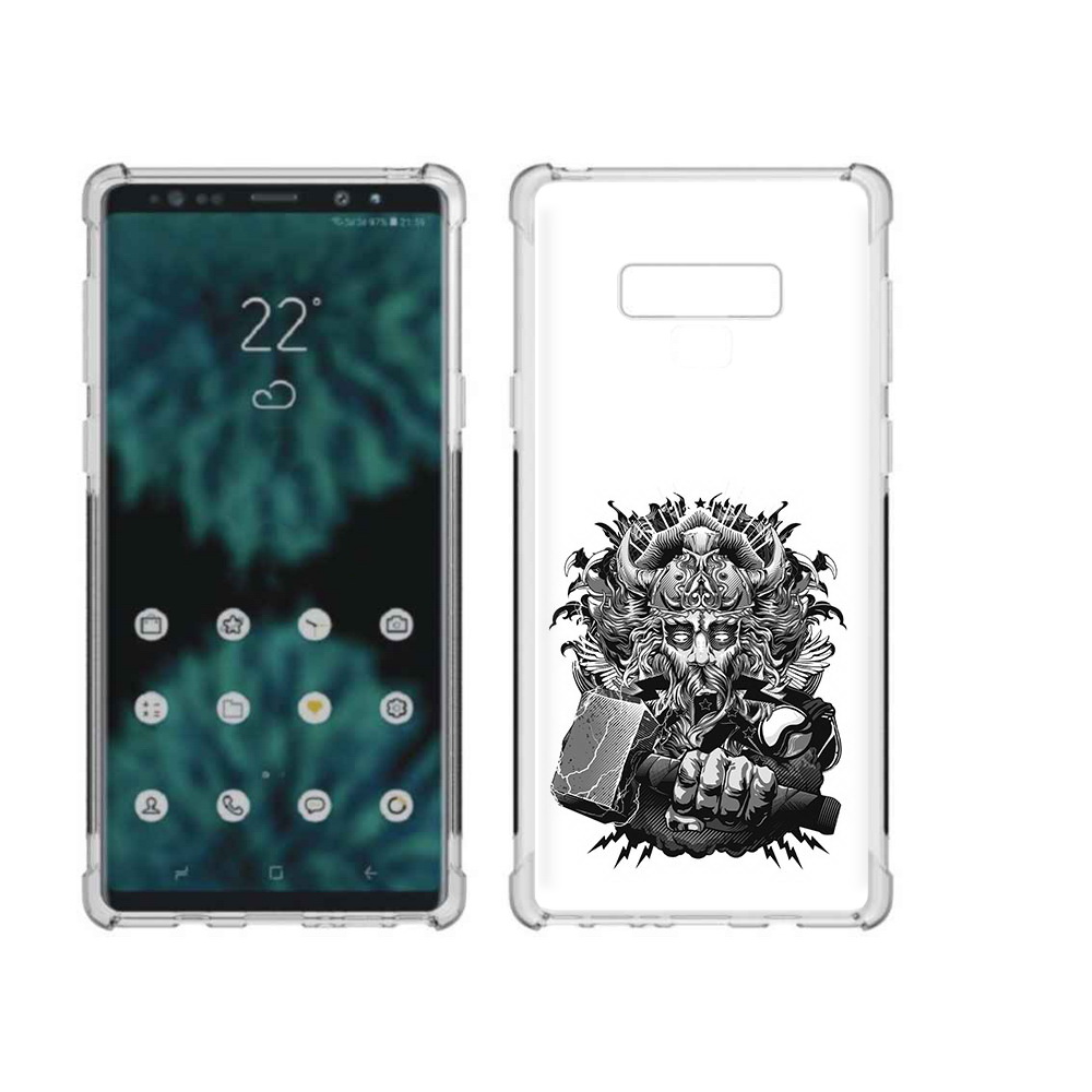 

Чехол MyPads Tocco для Samsung Galaxy Note 9 злой тор (PT115235.598.363), Прозрачный, Tocco