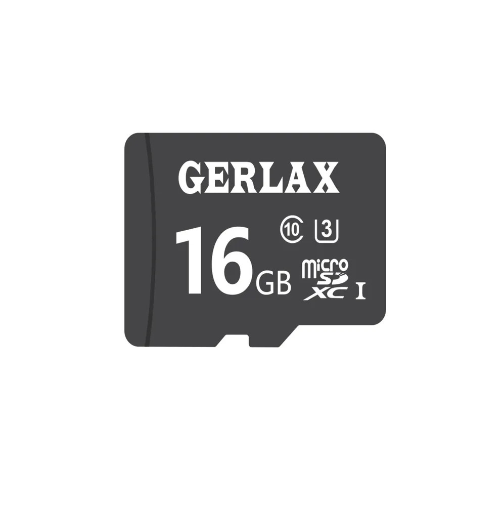 фото Карта памяти gerlax microsd 16 gb (sdxc10/16gb), class 10
