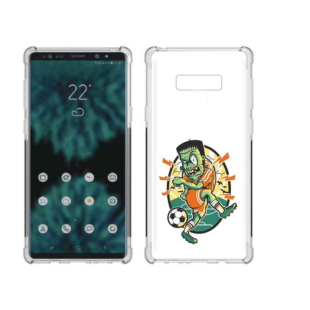 

Чехол MyPads Tocco для Samsung Galaxy Note 9 зомби футболист (PT115235.598.368), Прозрачный, Tocco