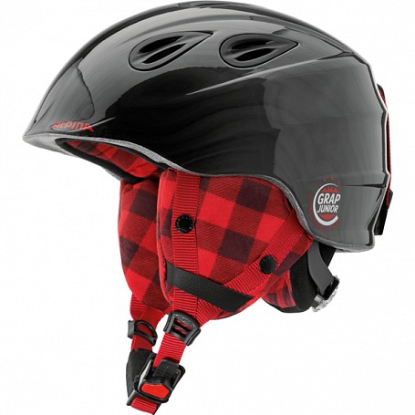 

Зимний шлем Alpina Grap 2.0 JR black/lumberjack