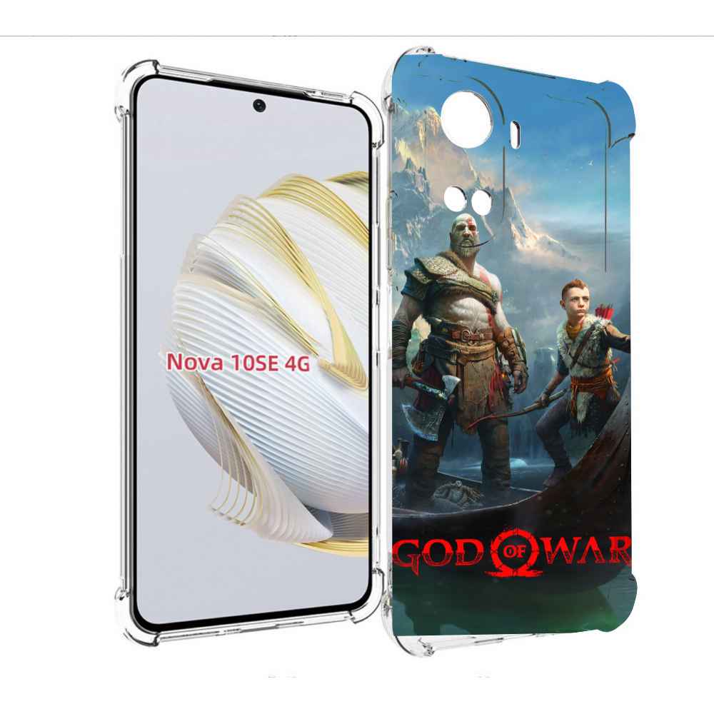 

Чехол MyPads God Of War Кратос Атрей для Huawei Nova 10 SE, Прозрачный, Tocco