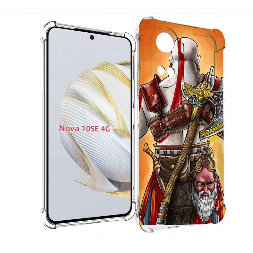 

Чехол MyPads God of War для Huawei Nova 10 SE, Прозрачный, Tocco
