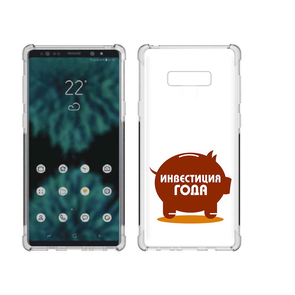 

Чехол MyPads Tocco для Samsung Galaxy Note 9 инвестиция (PT115235.598.376), Прозрачный, Tocco